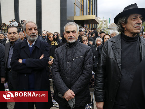 تشییع پیکر مرحوم جمشید مشایخی