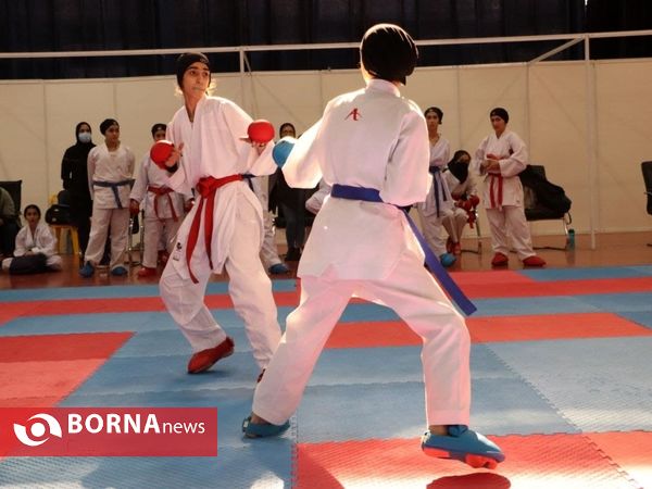 برگزاری مسابقات کاراته قهرمانی استان در منطقه آزاد انزلی