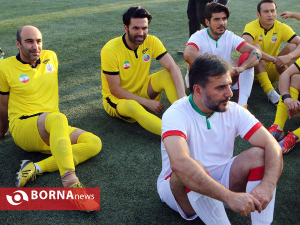 تمرین تیم فوتبال ستارگان ایران