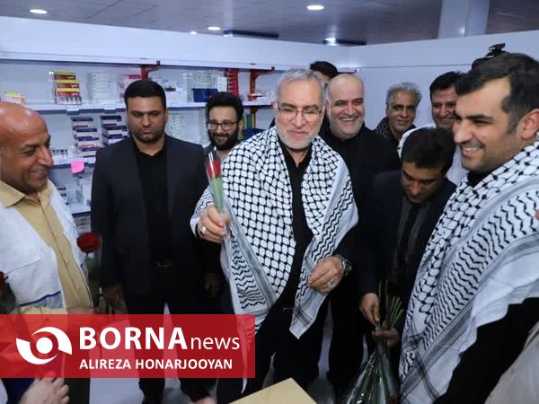 سفر وزیر بهداشت به مرز شلمچه