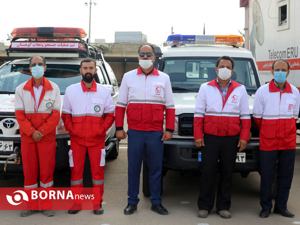 رزمایش آغاز طرح امداد و نجات زمستانه در شیراز