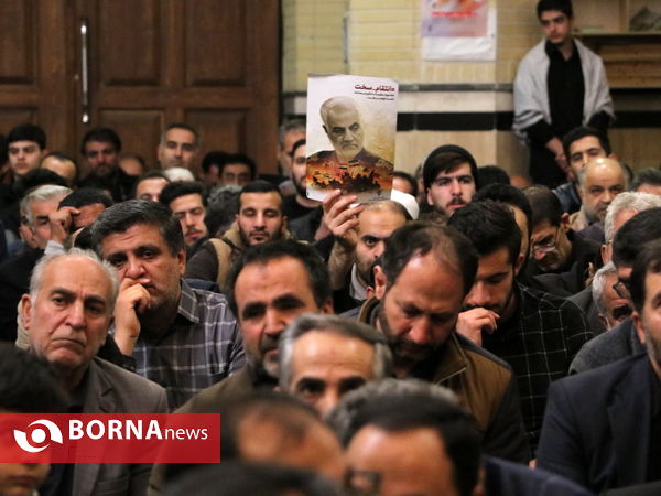 مراسم گرامیداشت سومین روز شهادت سردارشهید حاج قاسم سلیمانی در همدان