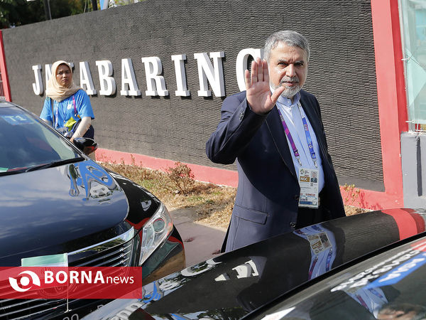 بازدید صالحی امیری از مسابقات تنیس در بالمانگ