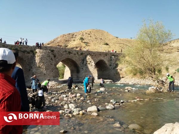 پاکداشت طبیعت حاشیه رودخانه جاجرود