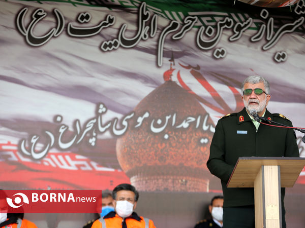 رزمایش آغاز طرح امداد و نجات زمستانه در شیراز