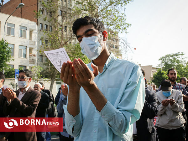 نماز عید سعید فطر - حوالی دانشگاه تهران