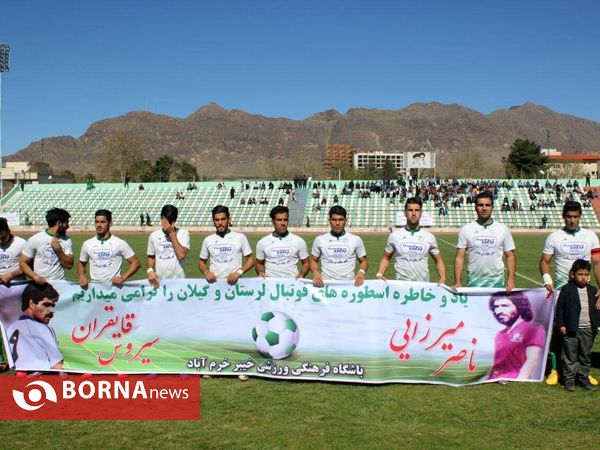 دیداردو تیم فوتبال خیبرخرم آبادوملوان بندرانزلی