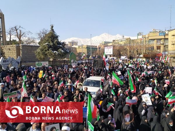 راهپیمایی ۲۲بهمن _ همدان