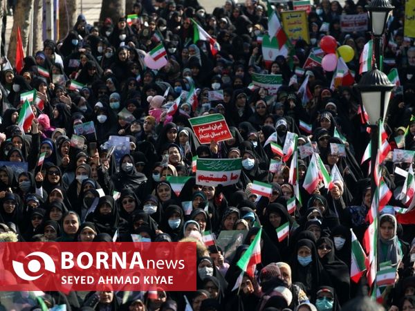 راهپیمایی ۲۲ بهمن - شهرستان لاهیجان