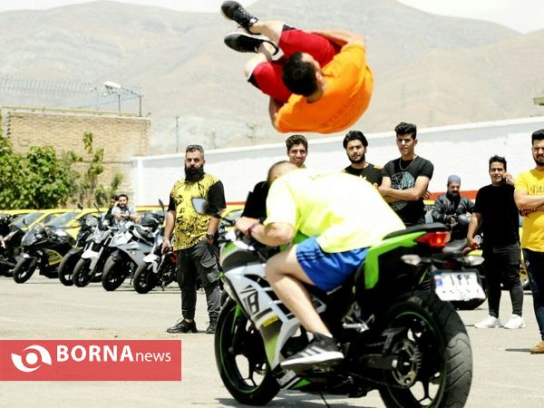 همایش  موتوسواران حرفه ایی- غرب تهران