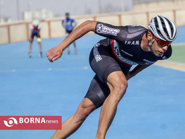 تمرین اسکیت بازان استان مرکزی با حضور جمعی از بازیکنان تیم ملی