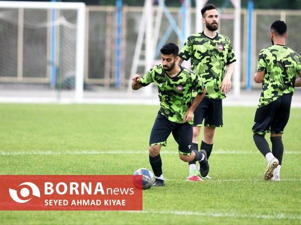 نخستین تمرین سپیدرود در ورزشگاه عضدی در سال 1402