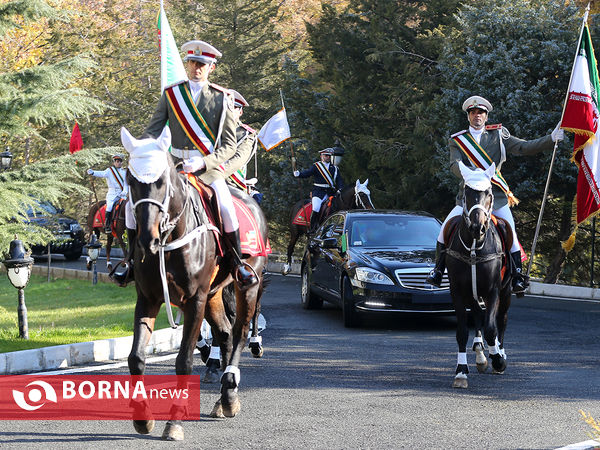 ﻿  استقبال رسمی از رییس‌‌جمهوری تركمنستان