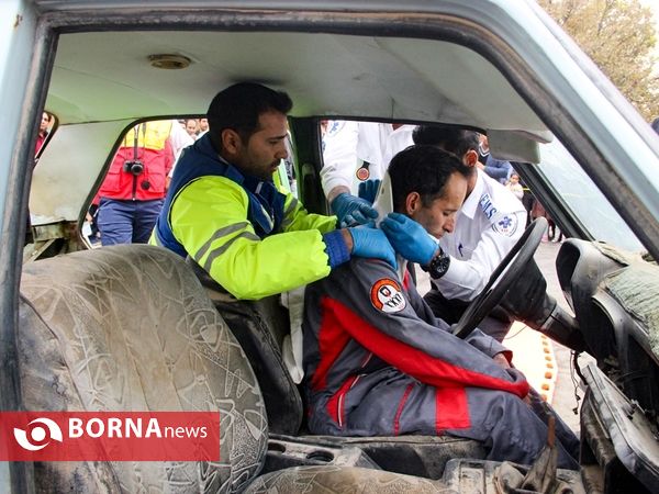 برگزاری مراسم «روز جهانی یادبود قربانیان حوادث ترافیکی»-شیراز