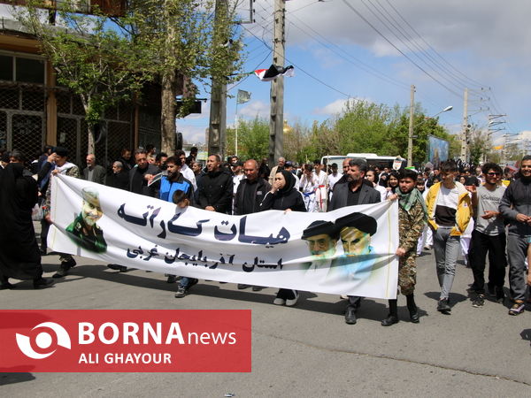 راهپیمایی روز قدس - ارومیه 
