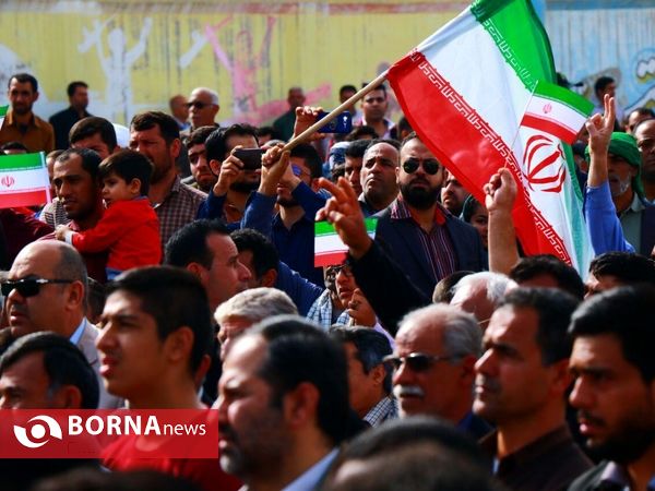 راهپیمایی 22 بهمن در منطقه آزاد اروند-آبادان