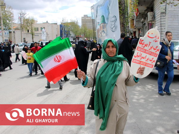 راهپیمایی روز قدس - ارومیه 