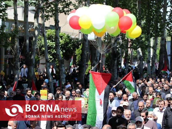 راهپیمایی روز جهانی قدس _ رشت