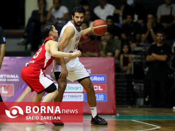 دیدار تیم های بسکتبال ایران - ژاپن