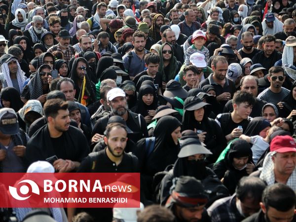 دلدادگان حسینی مرز شلمچه