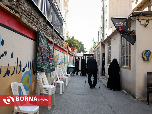 مراسم عزاداری روز عاشورا در دبیرستان دخترانه روشنگر