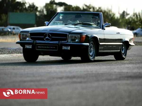 همایش ماشین های بنز- تهران