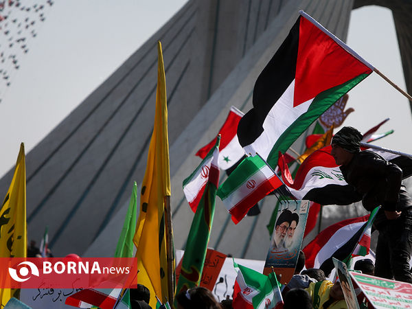 سخنرانی رییس جمهوری در میدان آزادی - راهپیمایی ۲۲ بهمن