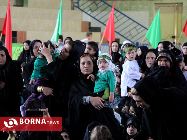 همایش شیرخوارگان حسینی در زرقان فارس