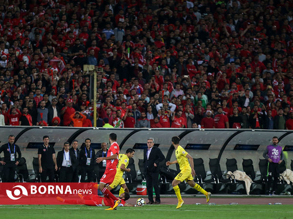 دیدار تیم های فوتبال پرسپولیس - السد