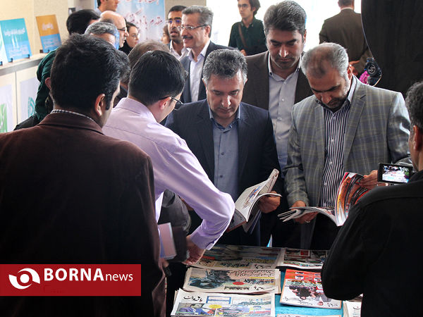 افتتاح نمایشگاه مطبوعات کردی