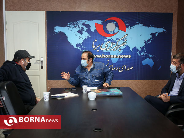 حضور رسول محمدی در خبرگزاری برنا