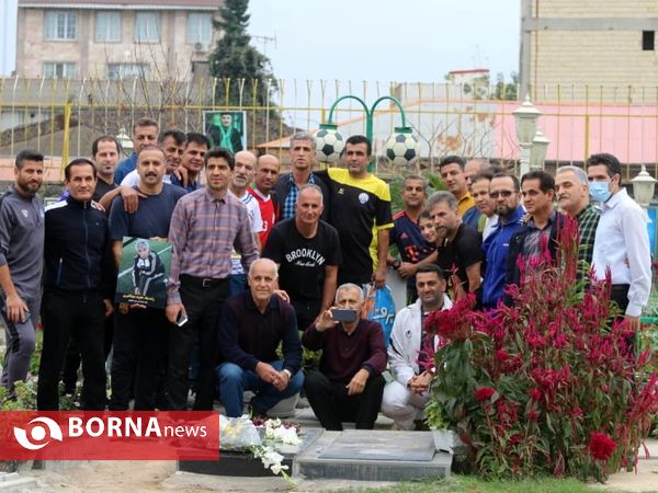 دیدار دوستانه دوتیم پیشکسوتان لاهیجان-  چوکا تالش