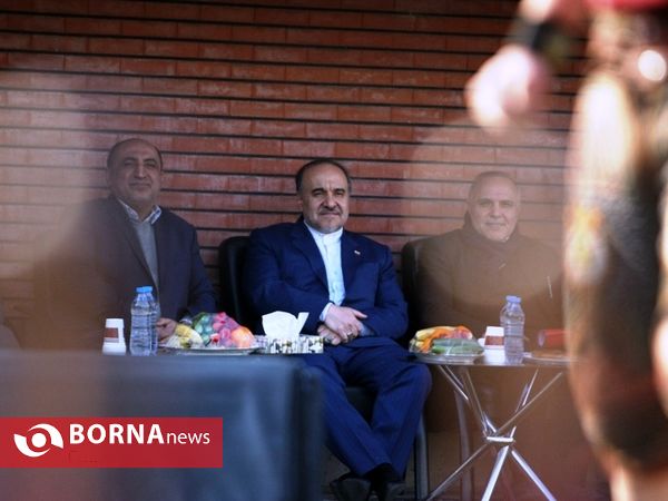 بهره برداری ورزشگاه فوتبال رسالت(دیهیم) تهران