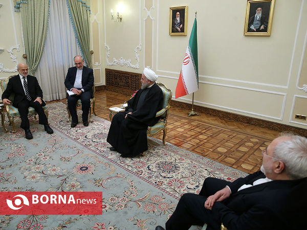 دیدار رییس جمهوری با وزیر امور خارجه عراق