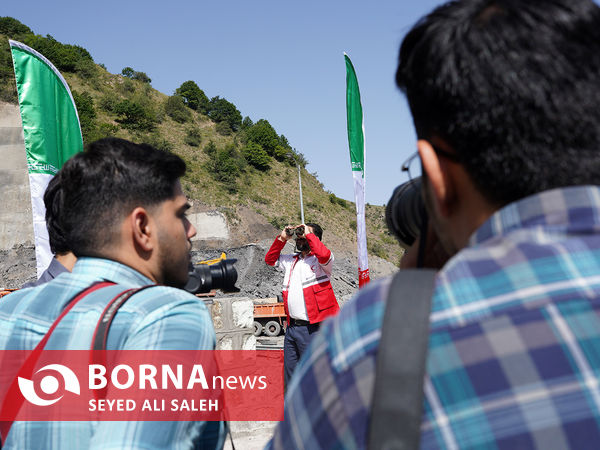 افتتاح قطعه دوم آزاد راه تهران-شمال