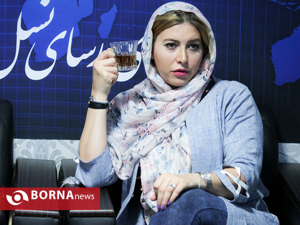 حضور فریبا نادری در خبرگزاری برنا