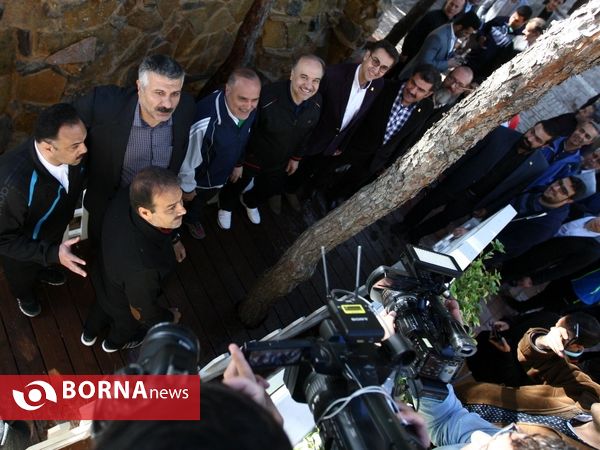 همایش بزرگ پیاده روی وزارت ورزش و افتتاح پروژه ای ورزشی در باشگاه انقلاب با حضور وزیر ورزش و جوانان