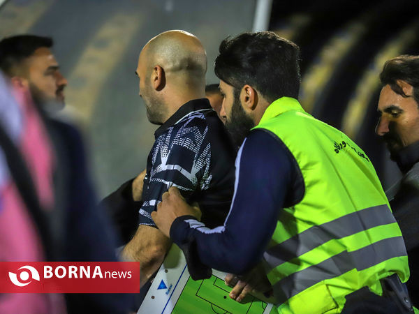 دیدار تیم های فوتبال آلومینیوم - نساجی