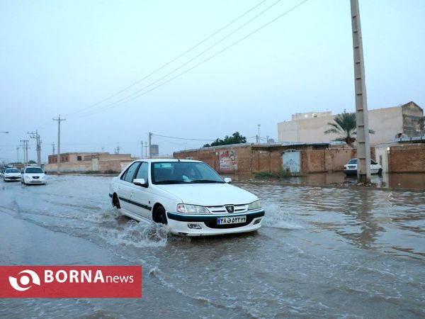 آبادان سه روز بعد از بارندگی