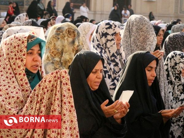نماز عید فطر در شاهچراغ(ع)-شیراز
