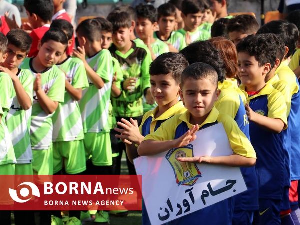 مراسم افتتاحیه مسابقات مینی فوتبال جام دوستی