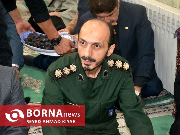 مراسم چهلمین روز شهادت مدافع امنیت شهید «حمید پورنوروز»