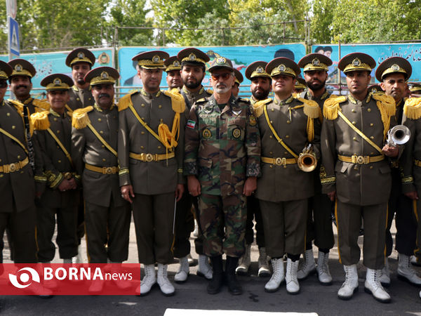 گرامیداشت روز ارتش در شیراز