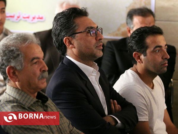 آیین رونمایی از پلاک افتخار علی عبد احد، خبرنگار و پیشکسوت رشته بسکتبال