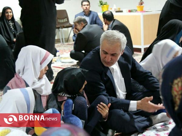 حضور استاندار خراسان‌ شمالی در خانه مهر کوثر (کودکان بهزیستی) بجنورد