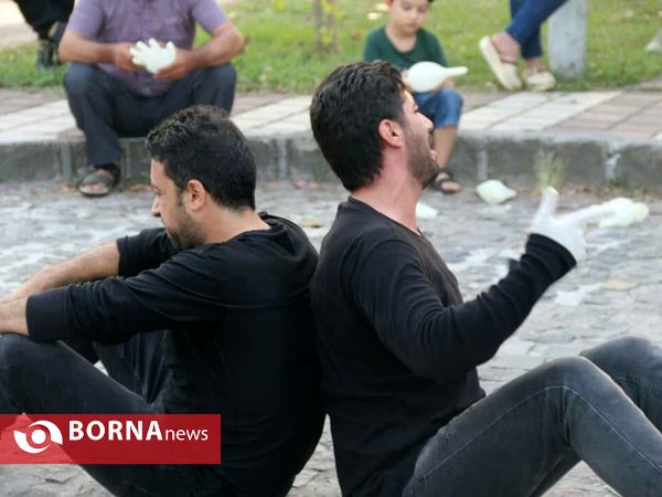 سومین روز اجرای تئاتر خیابانی شهروند لاهیجان
