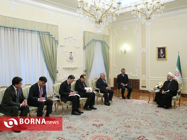 دیدار وزرای خارجه لوگزامبورگ و قزاقستان با رییس جمهور