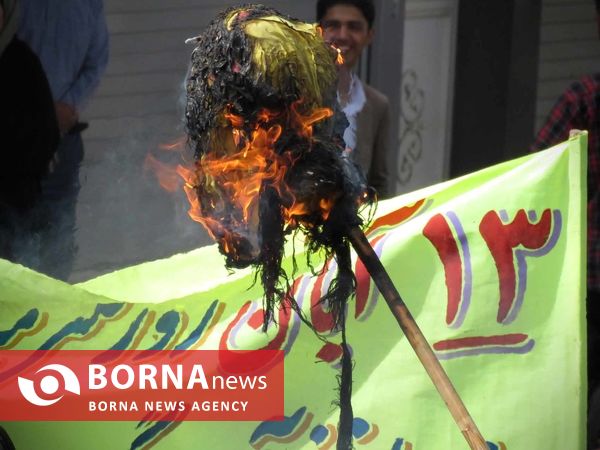 راهپیمایی ۱۳ آبان در زاهدان