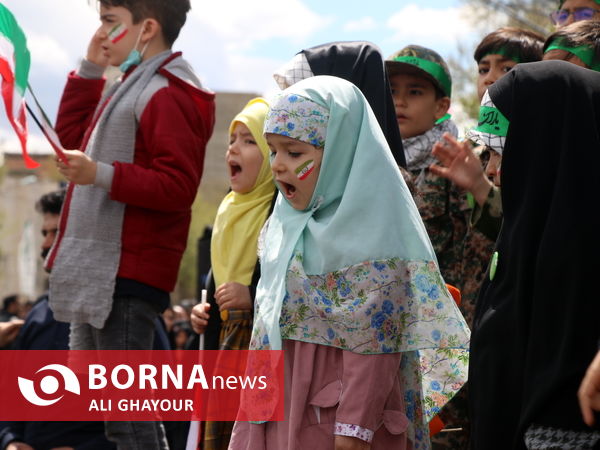 راهپیمایی روز قدس - ارومیه 