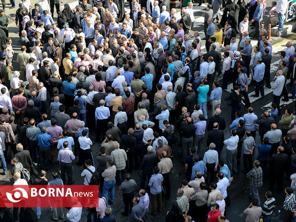 مراسم تشییع پیکر مطهر شهدای فاجعه منا - دانشگاه تهران